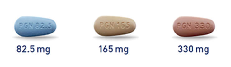 LYRICA CR 82.5 mg, 165 mg, 330 mg