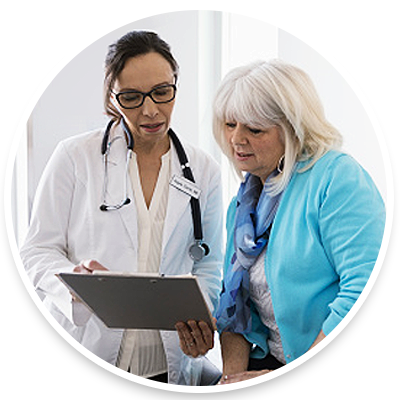 Doctor with patient Doctor with patient